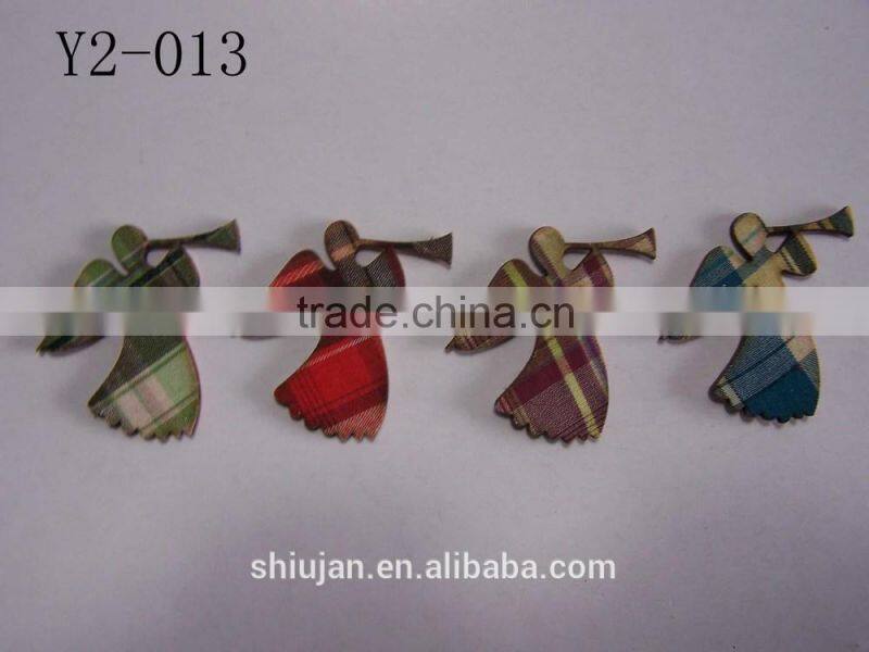 Laser cut felt /cotton decoration with string