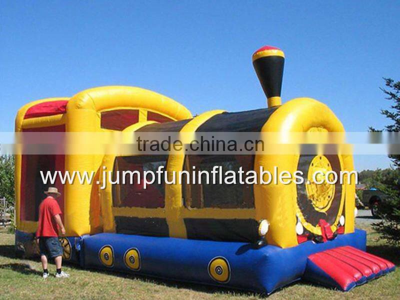 Inflatable Giant Obstacle Fun City/Moonwalk Inflatables/Jumping castle with slide