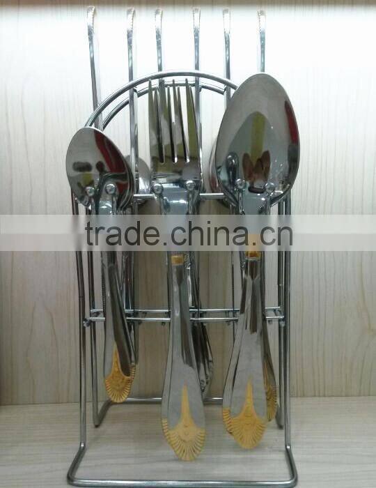 kinds of spoon and fork , bent fork , spoon and fork stand