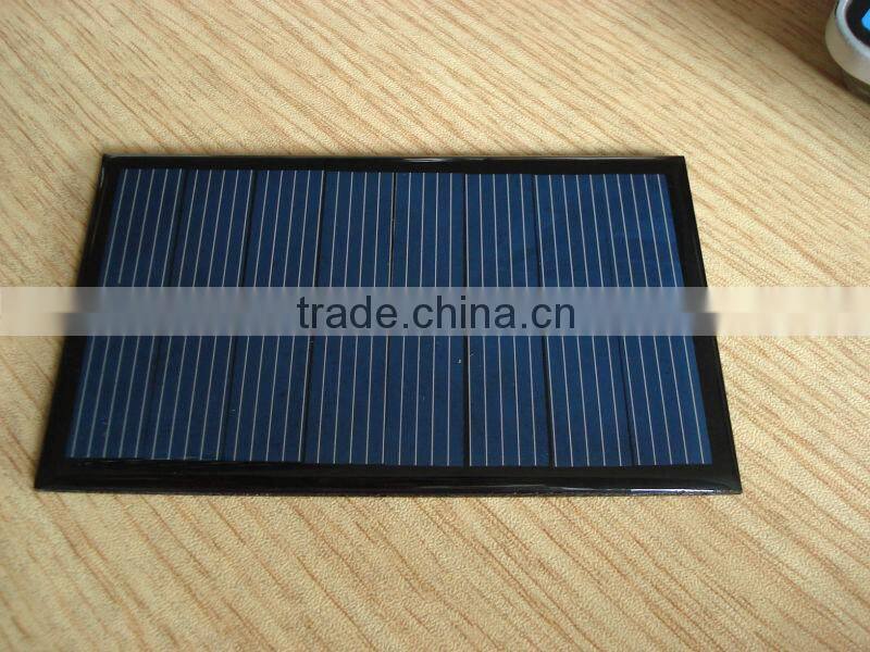 6V 1w mini EPOXY solar panel for toys