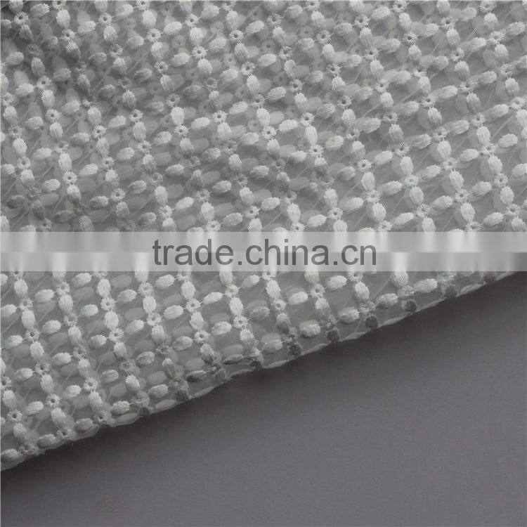 embroidery on organza fabric lace cross pattern/ african french fashion lace fabric in dubai 2015