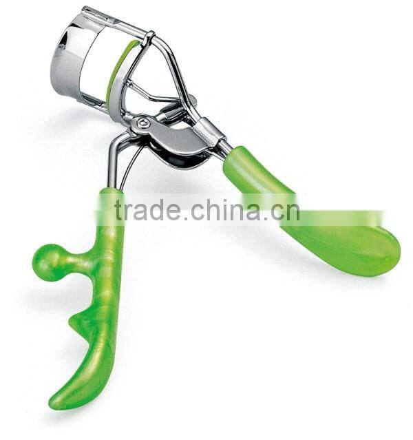 Wholesale beauty eyelash curler with plastic handle