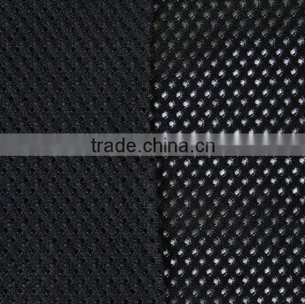 100% polyester sueded mesh fabric