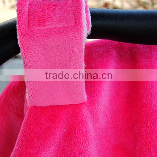 2016 Latest personalized snugly soft smooth baby girl car seat canopy