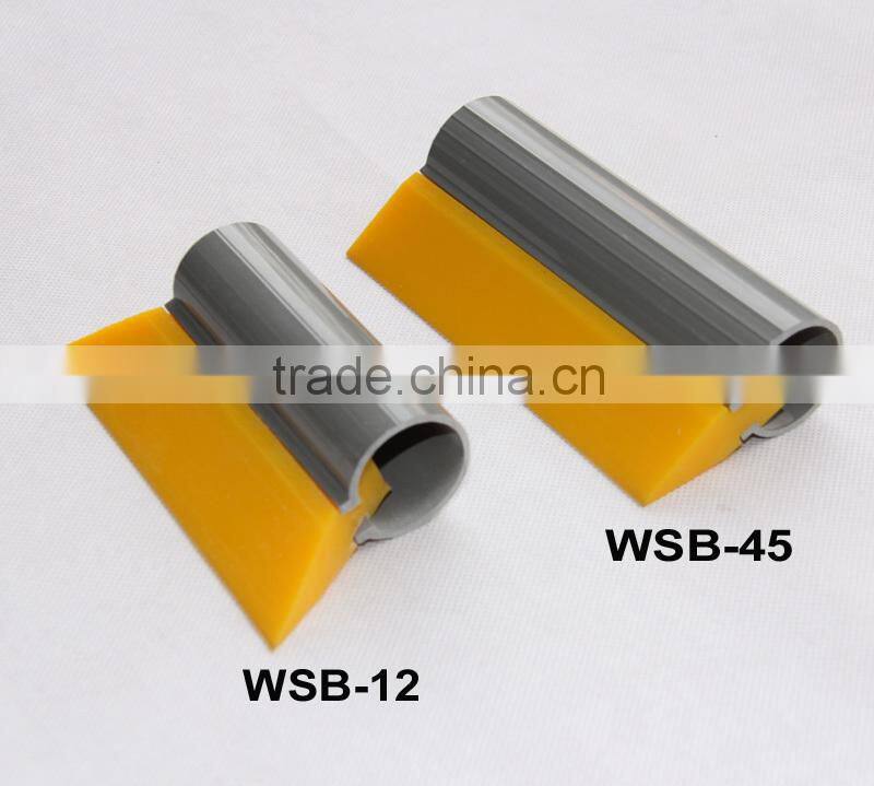 professional manufacture yellow turbo squeegee blade