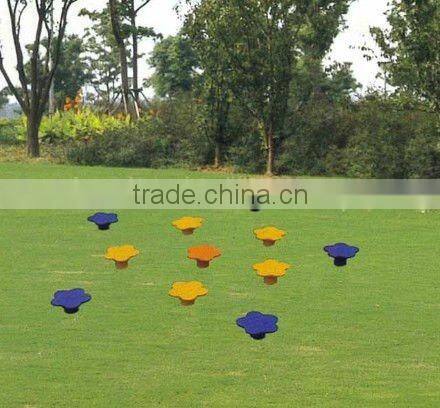 sports equipment -staggered piling