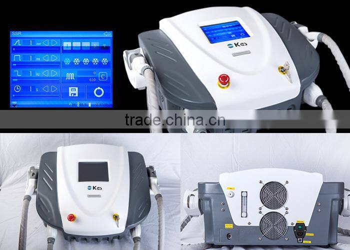 Spa IPL SHR /Portable SHR IPL /IPL hair removal ! 2015 Newest Ipl E-light Mole Removal Beauty Salon Device