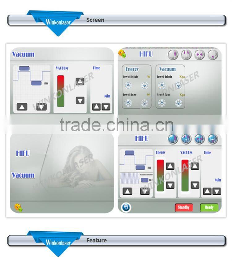 Factory price! best cellulite removal machine/ HIFU slimming beauty machine