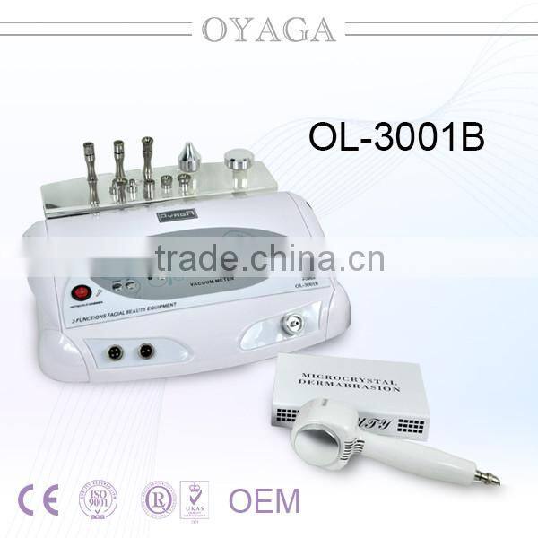 Portable Multifunctional Ultrasonic Diamond Dermabrasion Machine with Hot & cold facial Hammer OL-3001B