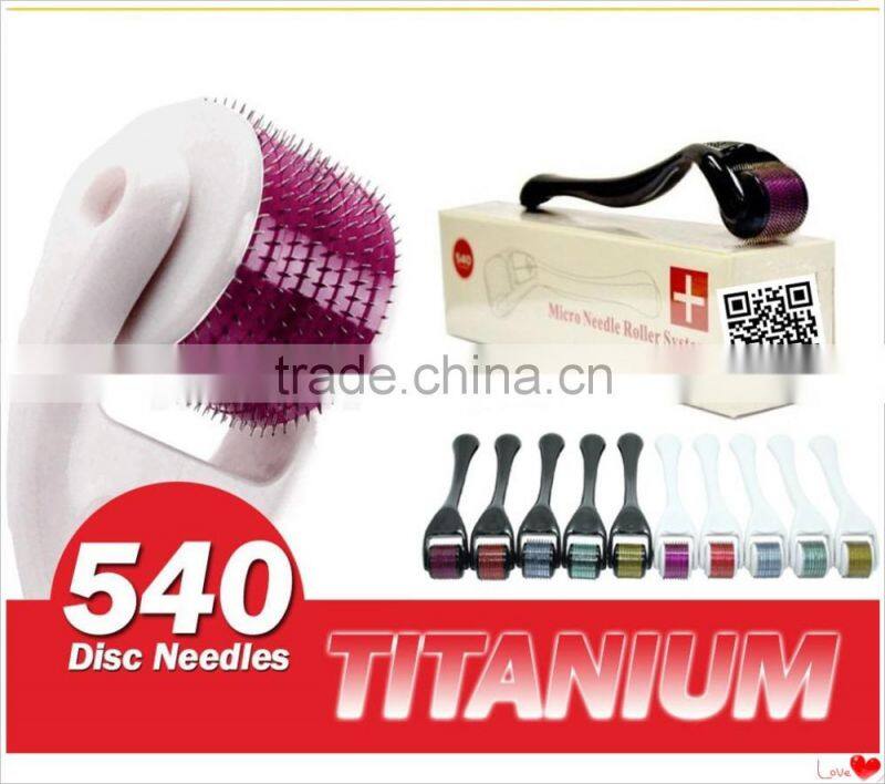 Wholesale GTO brand 540needles derma roller with bottom price