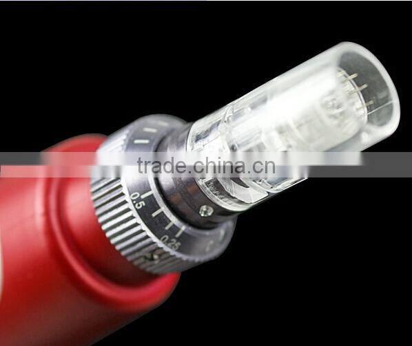 Chinese skin care products 12 needles Auto derma roller /skin roller with 0.25mm-2.0mm size adjustable-EL011