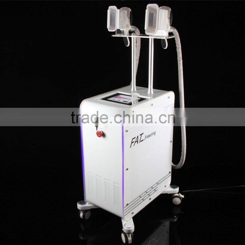2016 hot sale Double Handpiece Cooling Operation Fat Freeze Weight Loss