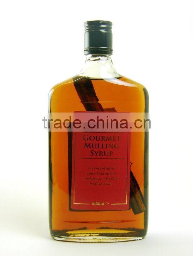 500ml Clear Syrup Glass Bottle