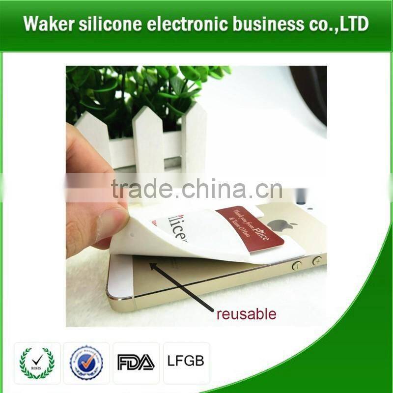 waterless new design silicone vest card holder