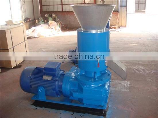 Rotating roller type Din plus hard wood pellets making machine/rice husk pellet mill for sale