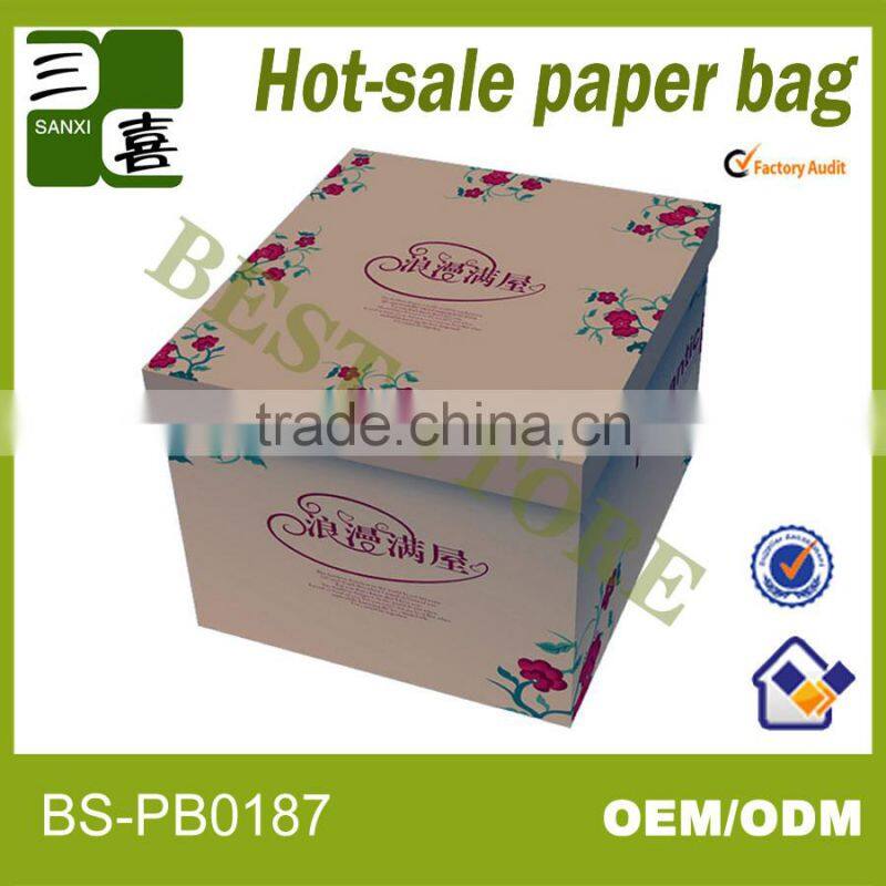 corrugated paper jewelry packaging box with different design