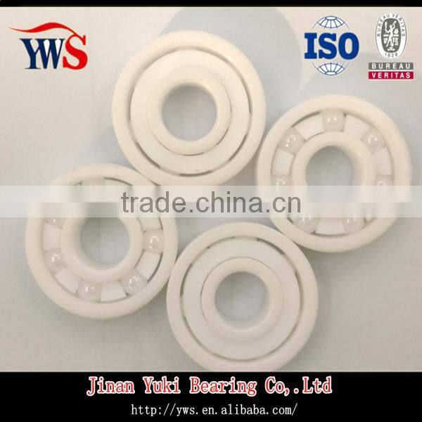high quality ZrO2 full ceramic ball bearing 608 with PTFE cage