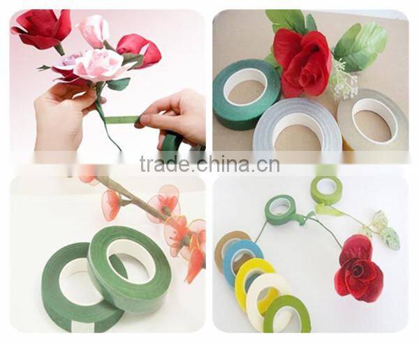decotation floral tape colors/florist stem wrap tape