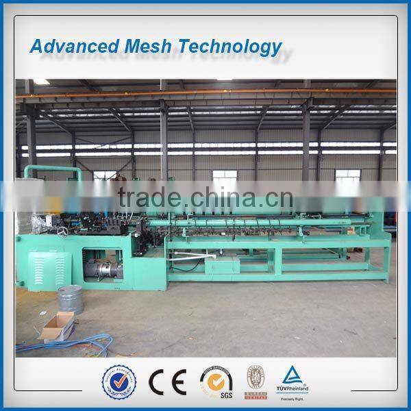 chain link fence weaving machine