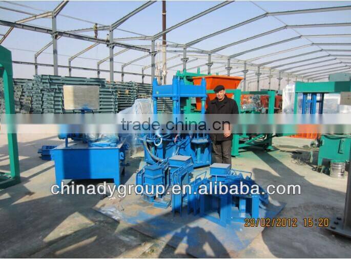 DY-150TB manual interlocking brick making machine