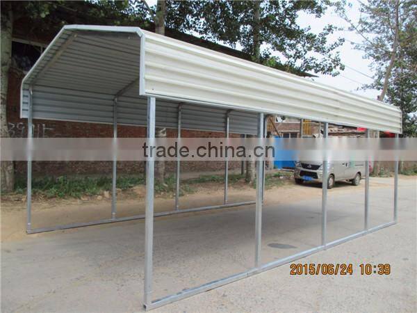 Steel frame horse stables