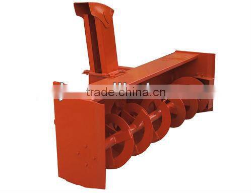 snow blower to wheel loader