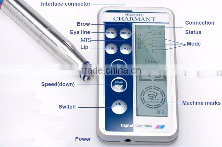 Rechargeable permanent makeup Embroidery eyebrow machine