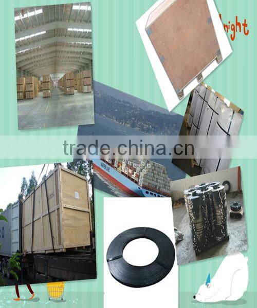 Black Painted and Waxed Steel Strapping