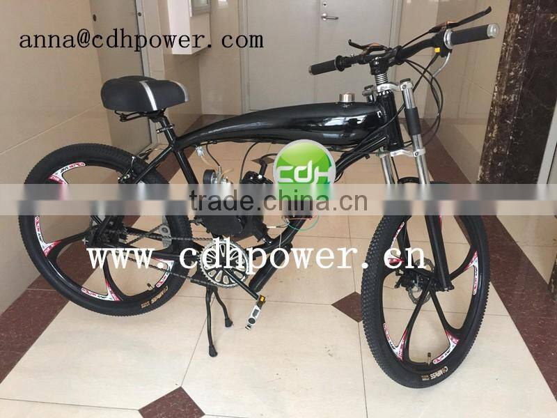 HIght quality CDH complete bike with 2.4L gas tank built frame