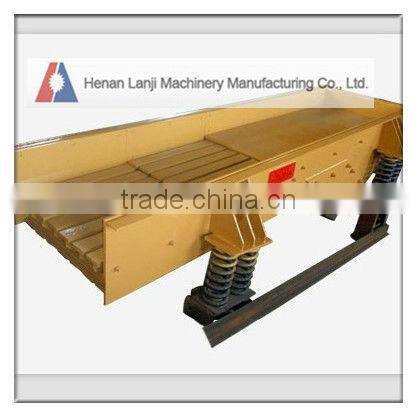 Mineral vibrating feeder machine for mineral dressing industry