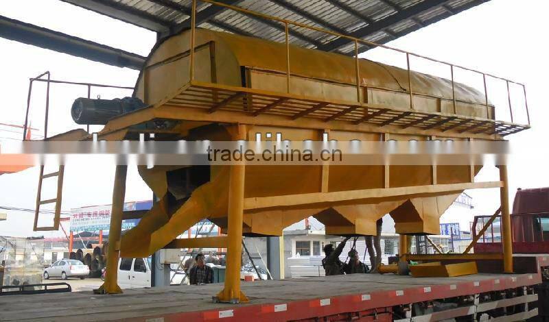 Rotary drum screen for fertilizer production line