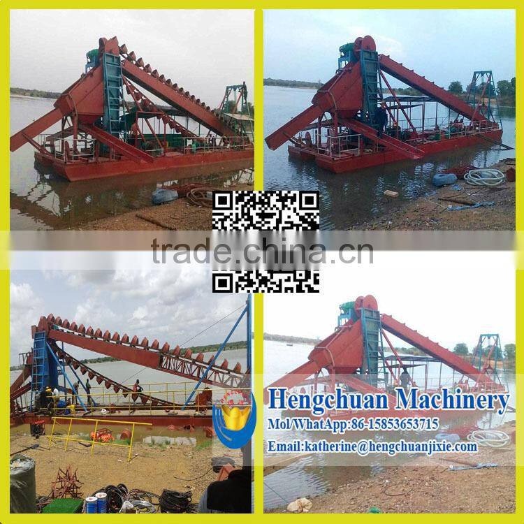 Gold Sieving Machine Bucket Gold Dredge for Sale