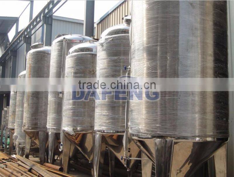 stainless steel beer fermentor fermentation tanks