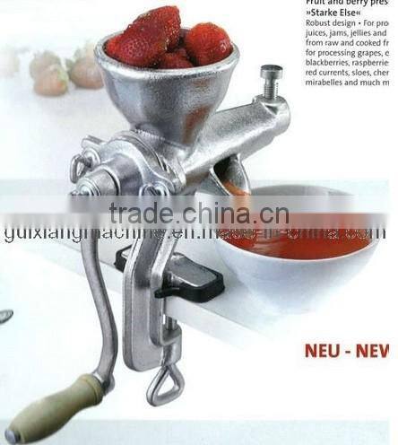 Tin plated cast iron manual wheatgrass juicer