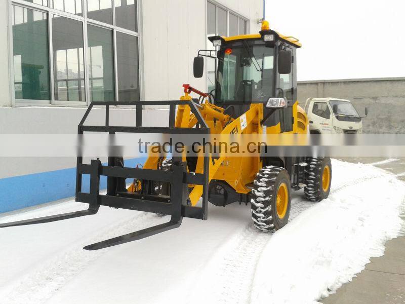 1.5tons mini wheel loader with Europe 3 engine- CE Construction equipment