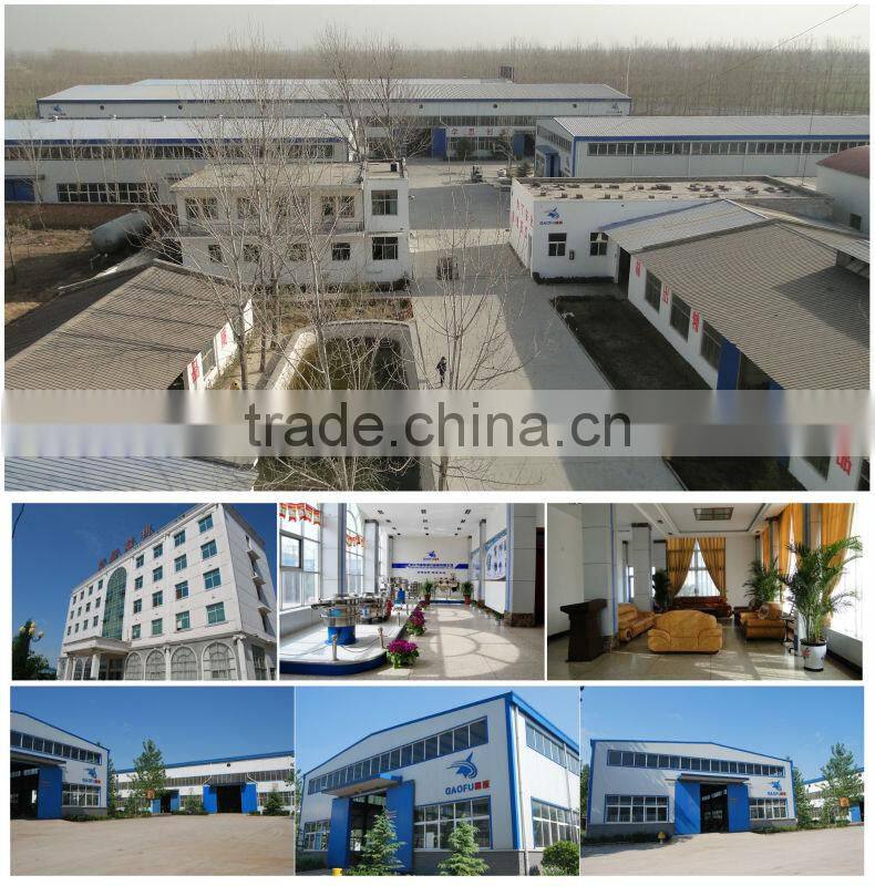 vibratory sieve for cocoa processing