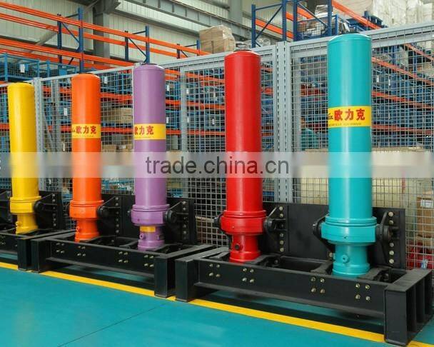 steel material 4 stages hydraulic lifting hoist