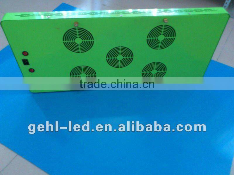 240*3w 480w Hot Sale reflector design 2 switchers led grow light