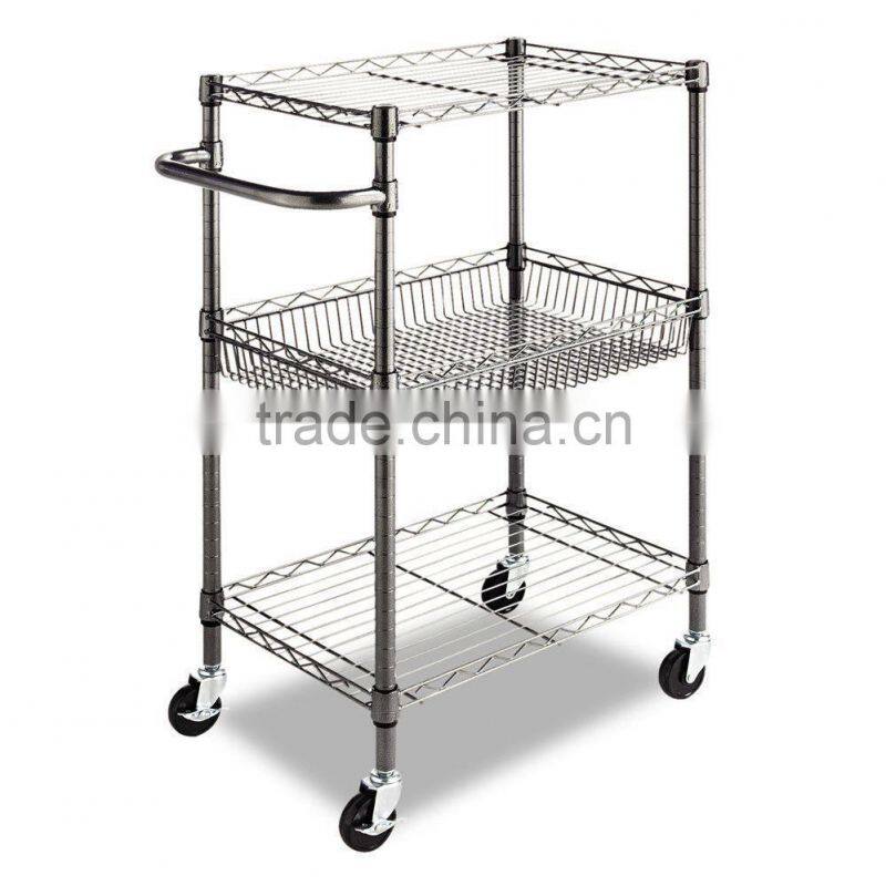 Cookware/Bakeware Kitchen Island Cart Display Rack