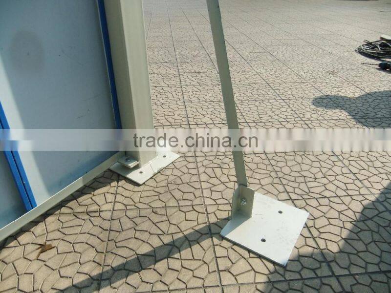 galvanized steel fence