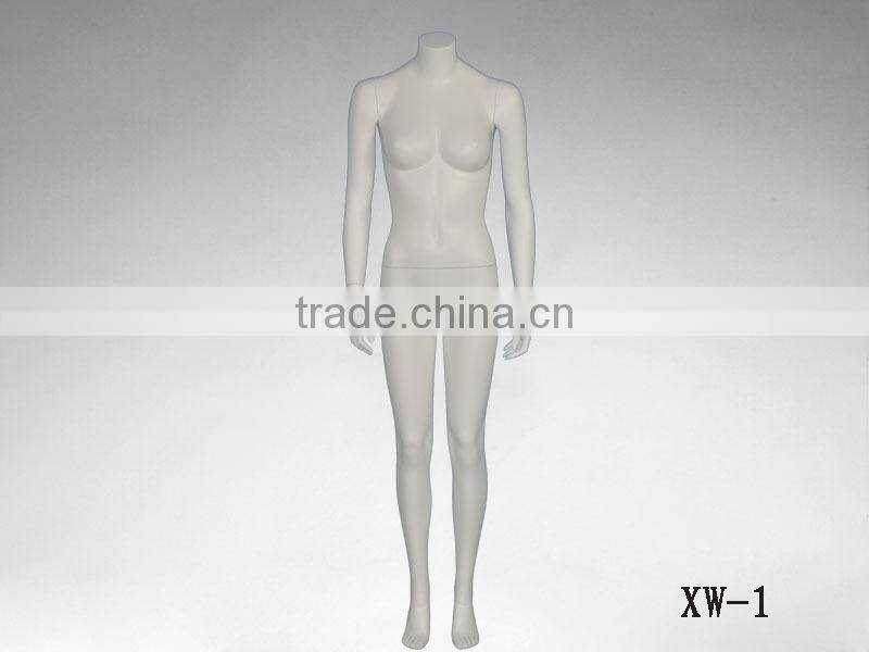 2016 hot sale sexy headless mannequin female for window display