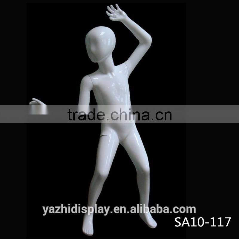Fashion full body ghost Kids mannequin for garment display