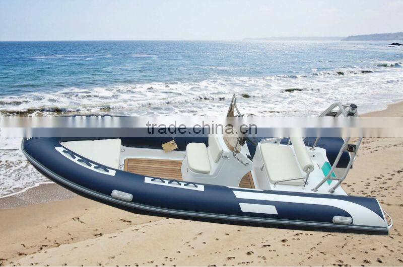 CE certification rib smll fiberglass boat dinghy