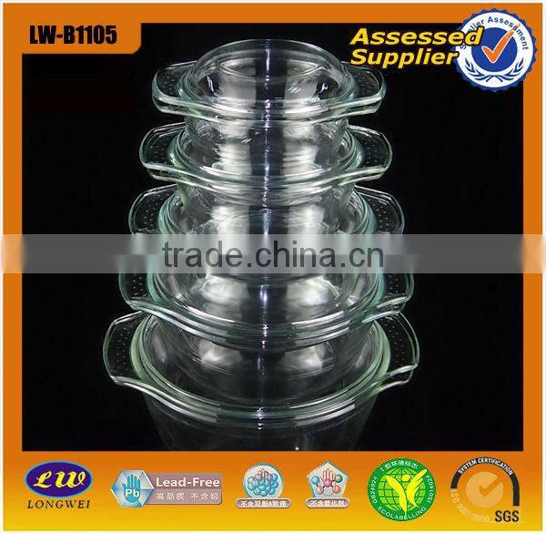 2015 Air-tight Brosilicate Glass Storage Container Use Microwave Oven
