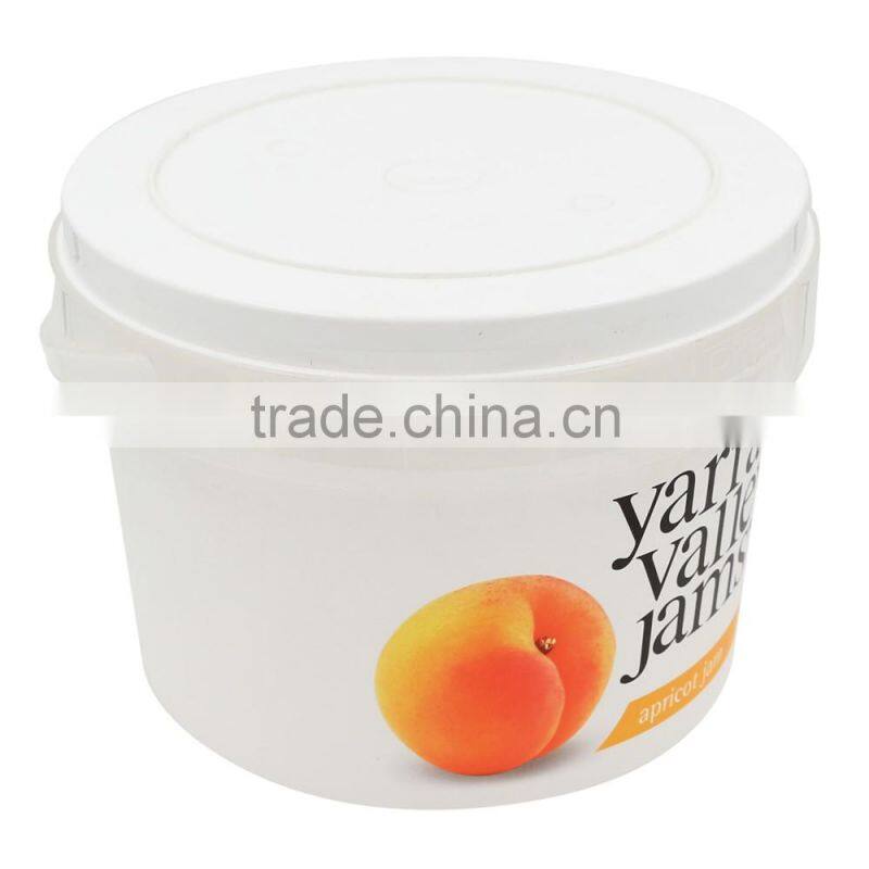 PP Disposable Yogurt Plastic Cups with Lid,Frozen Yogurt Cup with handle