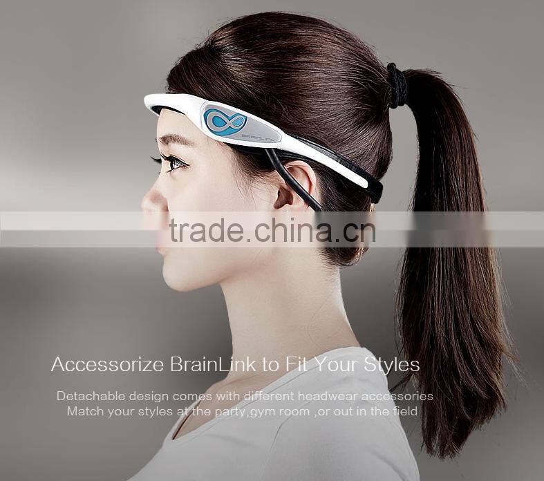 2016 Hot-selling Multi-function Brainwave Head Massager Personal Portable Brainwave Sersor Headband Bluetooth Brainwave Sensor