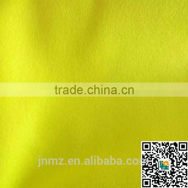 100% polyester tennis ball felt in yellow