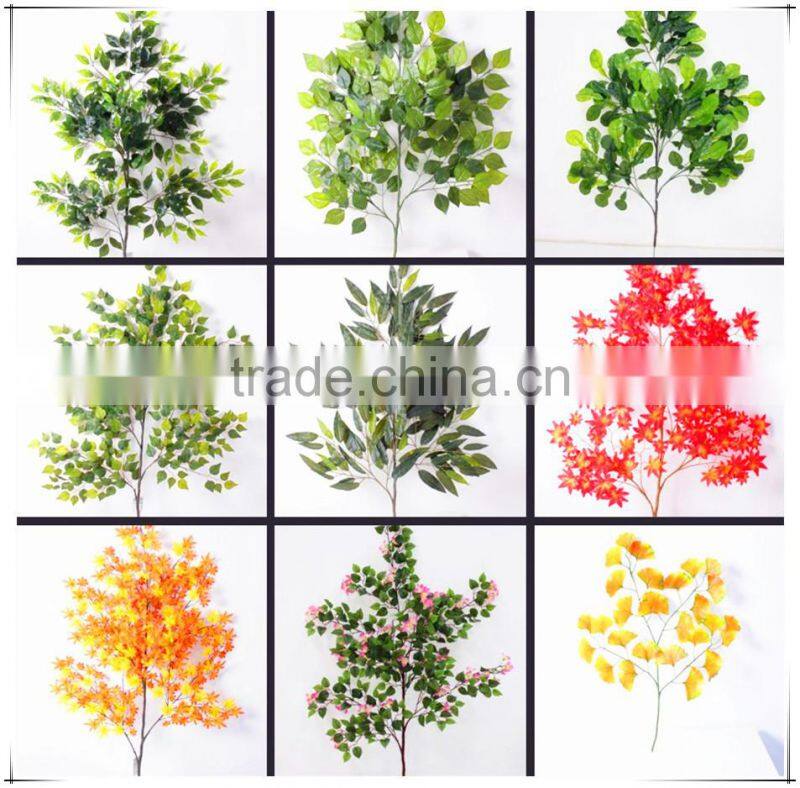 SJ0701010 Natual lucky bamboo fake tree leave