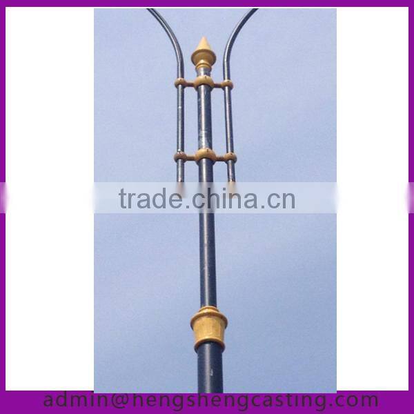 Middle East antique 7.8 meters decorative street lighting pole