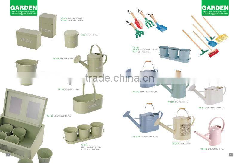 Cheap Metal Garden Watering Can/watering can flower pot